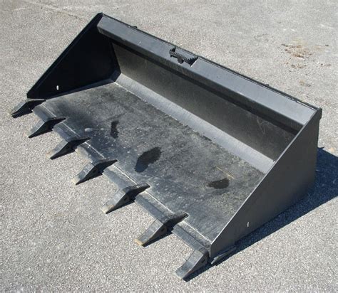 tooth bucket for skid steer|smooth bucket for skid steer.